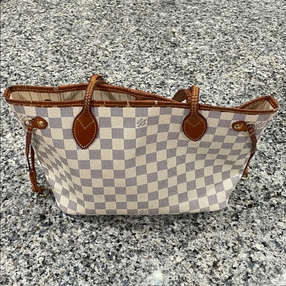 Louis Vuitton Damier Azur Neverfull PM - Picture 2 of 14